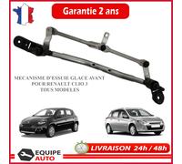 Meccanismo Tergicristallo senza Motore Pinze Per Clio 3 Di 2006-2013 8200383752