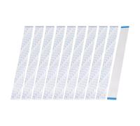 MECCANIXITY 10 cavi piatti e flessibili sottili FFC, 40 pin, passo 0,5 mm, lunghezza 200 mm (tipo A) per stampante LCD 3D, fotocamera, computer portatile