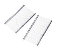 MECCANIXITY 5000 chiusure standard per pistola etichettatrice, 5,1 cm, colore grigio, ricariche in plastica, accessori per etichette in tessuto, per abbigliamento