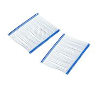 MECCANIXITY 5000 chiusure standard per pistola etichettatrice, 7,6 cm, blu, etichette per indumenti, ricariche in plastica, accessori per etichette in tessuto, per abbigliamento