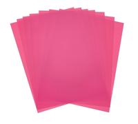 MECCANIXITY 7 fogli di plastica colorata, formato A4, pellicola trasparente ambrata per la correzione del colore, filtro della luce in gel, impermeabile, 29 x 20 cm, per fai da te, illuminazione a LED