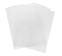 MECCANIXITY 7 fogli di plastica colorata, formato A4, pellicola trasparente ambrata per la correzione del colore, filtro della luce in gel, impermeabile, 30 x 20 cm, per fai da te, illuminazione a LED