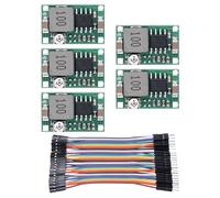 MECCANIXITY Convertitore DC-DC Buck Regolatore di tensione Step Down Modulo di alimentazione regolabile MINI360 4,75-23V a 1,0-17V 3A con 10cm 40P linea maschio e femmina per la regolazione dei