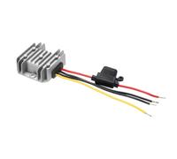 MECCANIXITY Convertitore di potenza da CC 36/48 V a CC 12 V, uscita 10 A 120 W, riduttore di tensione riduttore di tensione, adattatore per batteria, modulo trasformatore impermeabile con fusibile per