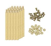 MECCANIXITY Distanziatori esagonali in ottone M2 maschio, viti, dadi, set di 20 dadi esagonali a colonna M2 x 21+3 distanziatori filettati per scheda madre Raspberry Pi PCB fai da te