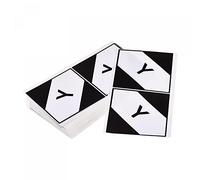 MECCANIXITY Etichette adesive per spedizioni, quantità limitata di merci pericolose, bianche con parole nere, 9,9 x 9,9 cm, confezione da 100