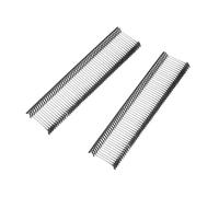 MECCANIXITY Fermagli standard per etichettatura, in plastica, standard, per etichettatura prezzi, per indumenti, prezzi, etichette, barbe da 18 mm, confezione da 1500 pezzi, colore nero