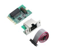 MECCANIXITY M.2 E Scheda di Rete Gigabit 8125B 1G Porta Ethernet 1000Mbps ad alta velocità per desktop, PC, computer da ufficio