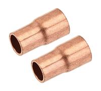 MECCANIXITY Raccordo a riduttore in rame dritto con estremità sudoripare, ID da 5/16 x 1/4" per adattatore refrigerazione HVAC, confezione da 2