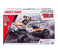 Meccano 6036038 - Set Costruzioni 10 Modelli Veicolo Pick-Up, Pezzi in Metallo