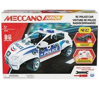 MECCANO Junior, Radiocomando della Polizia, Costruzioni per Bambini, 73 Pezzi in plastica, Giocattoli per Bambini dai 5 Anni in su