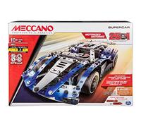 MECCANO, Multimodello da 25 Supercar, con Motore e Luci LED, dai 10 Anni - 6044495