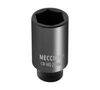 Meccion Bussola a percussione da 1/2" 29 mm, 6 punti Cr-Mo Deep Impact Socket, lunghezza 78 mm