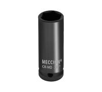 Meccion Bussola a percussione da 1/2" da 3/4", SAE, 6 punti Cr-Mo Deep Square Impact Sockt, lunghezza 78 mm