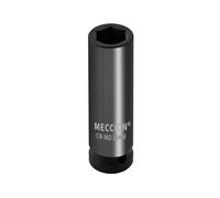 Meccion Bussola a percussione da 1/2 pollice da 15 mm, 6 punti Cr-Mo Deep Impact Socket, lunghezza 78 mm