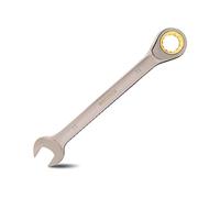 Meccion Chiavi Combinate, Professionale 21mm Chiavi Inglesi Fissa a Cricchetto - Acciaio al Cromo Vanadio Forgiata/Nichelato Nero