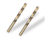 Meccion HSS-Co Punta per Metallo Professional 2pcs 9.0mm Punte Elicoidali per Forare Acciaio Inox e Metallo, Norma DIN 338