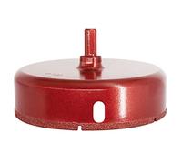 Meccion Punta da Trapano per Seghe a Tazza Diamantate, Taglierina per Fori ad Alte Prestazioni per Vetro/Piastrelle/Granito/Marmo (125mm)