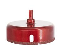 Meccion Punta da Trapano per Seghe a Tazza Diamantate, Taglierina per Fori ad Alte Prestazioni per Vetro/Piastrelle/Granito/Marmo (105mm)