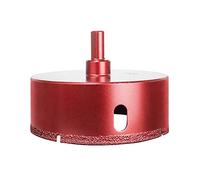 Meccion Punta da Trapano per Seghe a Tazza Diamantate, Taglierina per Fori ad Alte Prestazioni per Vetro/Piastrelle/Granito/Marmo (95mm)