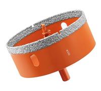 Meccion Seghe a Tazza Diamantate con Punte Guida, Vacuum Brasato Punte Diamantate per Piastrelle, Porcellana, Vetro, Marmo, Ceramica (100mm)