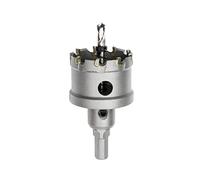 Meccion Seghe a Tazza in Carburo, Taglierina per Fori in Carburo TCT Heavy Duty per Lamiera di Acciaio Inossidabile, Metallo, Lega, Ferro, Legno (45mm)