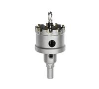 Meccion Seghe a Tazza in Carburo, Taglierina per Fori in Carburo TCT Heavy Duty per Lamiera di Acciaio Inossidabile, Metallo, Lega, Ferro, Legno (44mm)