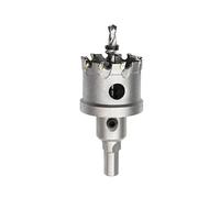 Meccion Seghe a Tazza in Carburo, Taglierina per Fori in Carburo TCT Heavy Duty per Lamiera di Acciaio Inossidabile, Metallo, Lega, Ferro, Legno (40mm)