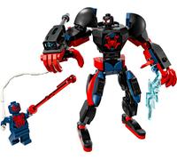 LEGO | Marvel Mech di Miles Morales vs. Spider-Man 2099 - Giocattolo dei Supereroi con Action Figure, 2 Minifigure, Raggio Laser e Blaster Spara-Ragnatele - Regalo per Bambini da 6 Anni - 76337