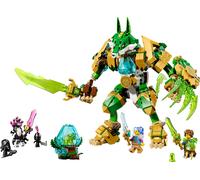 LEGO DREAMZzz 2in1 Mech Volpe Guardiana - Action Figure Giocattolo Trasformabile in Volpe Guerriera - con 3 Minifigure e Creatura del Tesoro Verde da Collezione - Regalo per Bambini da 9 Anni - 71508