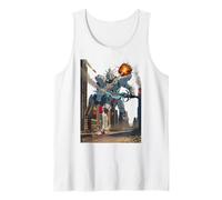 Mecha Giant Robot Battle Machine Superhero Classic Champion Canotta