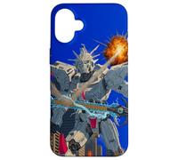 Mecha Giant Robot Battle Machine Superhero Classic Champion Custodia per iPhone 16 Plus