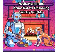 Mecha Merriment: Anime Robots Embracing Wintry Delights