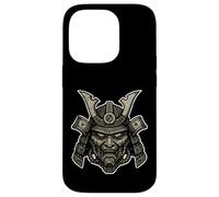 Mecha Samurai Casco Cyber Guerriero Custodia per iPhone 14 Pro