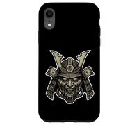 Mecha Samurai Casco Cyber Guerriero Custodia per iPhone XR