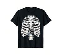 Mechanic Car Engineer Skeleton Mechanic 100% pure cotton T-shirt Casual Crewneck KOMFORT UND SICHERHEIT - Dieses Kinder-T-Shirt aus 100% Baumwolle bietet optimalen Komfort und Sicherheit für Ihre Kind