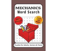 Mechanic Word Search Puzzle Book: Word Search with Easy to Read Print about Automotive, Mechanics, Cars and More | 6x9 inches, 110 pages | 50+ Puzzles... Gift for Vacations, Holidays and Free Times