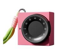 Mechanical Countdown Timer - Loud Alarm Reminder Device, Compact Build, Easy Twist Control System, Portable Lanyard Design | Home Kitchen Classroom Workplace Gym Desk Table Accessories Kit