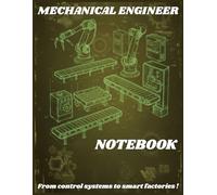 Mechanical Engineer Notebook: The Notebook for Automation Mechanical Engineers and Students | 8.5'' x 11'' | Paperback Alternate 0.25'' Grid Pages and 0.3125'' Lines Pages | White Paper | 100 Pages