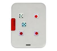 Mechanical Fidget Dice - Desktop Dice Spinner, 9.5cm Portable Mechanical Interactive for Entertainment, Sensory Toy Item, Interactive Play Game with Clicking Mechanism, Fidget Piece for Playing