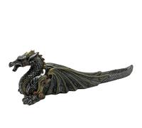 Mechanical Fire Steampunk Dragon Incense Burner 33Cm NUOVO