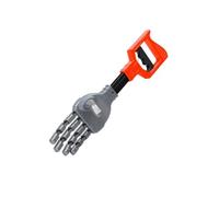 Mechanical Grabber Pinza Meccanica Giocattolo Artiglio Manuale Prensile Cinque Dita in Plastica per Estensione Utile Raccolta Giocosa Giochi al Coperto Misura, Rosso, size to 2