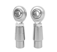 Mechanical Joint Threads - Fish Eye Bearing Threads, 2PCS Fish Eye Bearing Thread, 3/8 Inch Threaded Self-Lubricating Rod End | Joint Bearings Maintenance Free Heavy Duty Connector For Racing Car