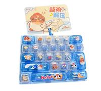 Mechanical Keyboard Clicker - Desk Focus Toy, Silent Tactile Stress Relief
