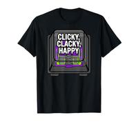 Mechanical Keyboard Custom Switch Clicky Clacky Happy Maglietta