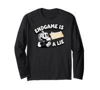 Mechanical Keyboard Endgame Is A Lie Custom Keeb Mascot Maglia a Manica