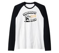 Mechanical Keyboard Endgame Is A Lie Custom Keeb Mascot Maglia con Maniche Raglan