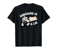 Mechanical Keyboard Endgame Is A Lie Custom Keeb Mascot Maglietta
