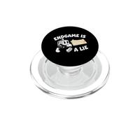 Mechanical Keyboard Endgame Is A Lie Custom Keeb Mascot PopSockets PopGrip per MagSafe