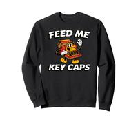 Mechanical Keyboard Feed Me Key Caps Retro Typist Felpa